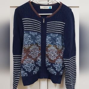Sparrow zipper front cardigan